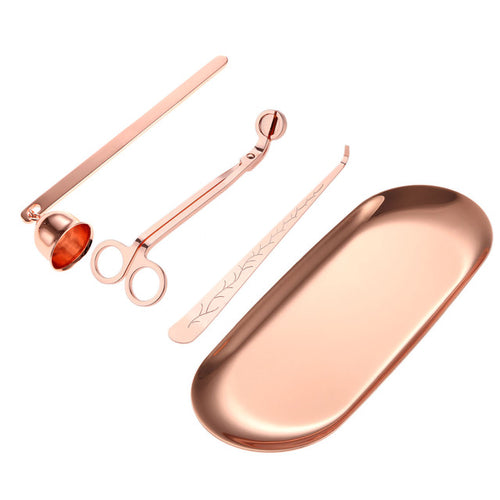 Rose Gold Candle Maintenance Kit