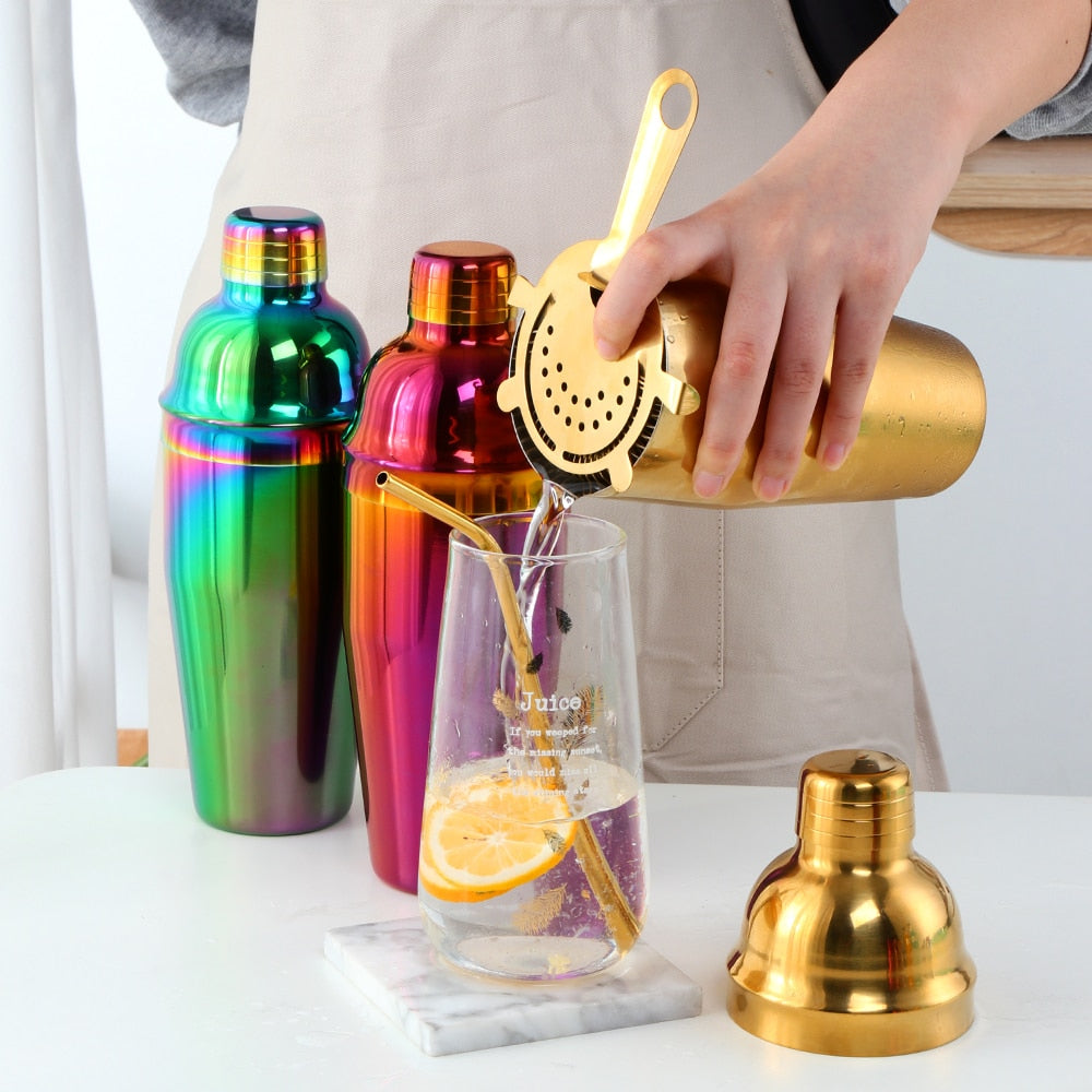 Cocktail Shaker Set Color & Variations