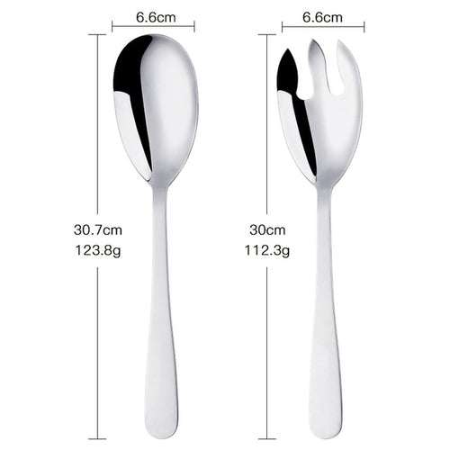 Unique Touch Salad Servers