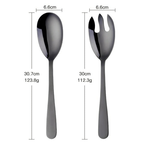Unique Touch Salad Servers