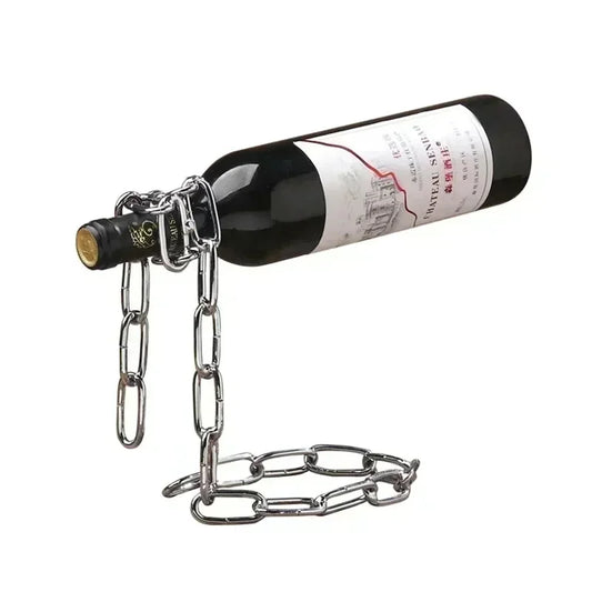 Chain Reaction Wine Stand