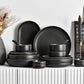 Black Matte Ceramic Tableware 