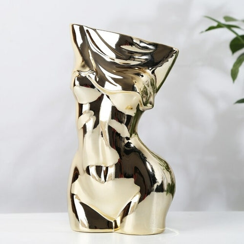 Female Form Tabletop Vase