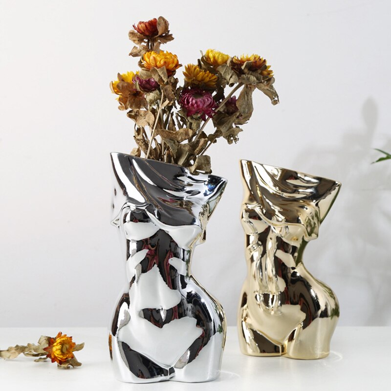 Female Form Tabletop Vase