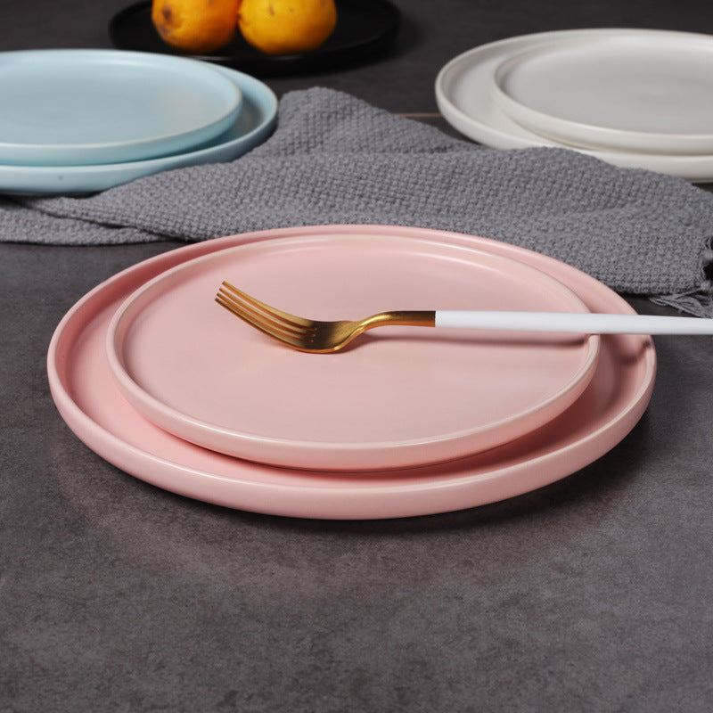 Minimalist Ceramic Dinner Plate